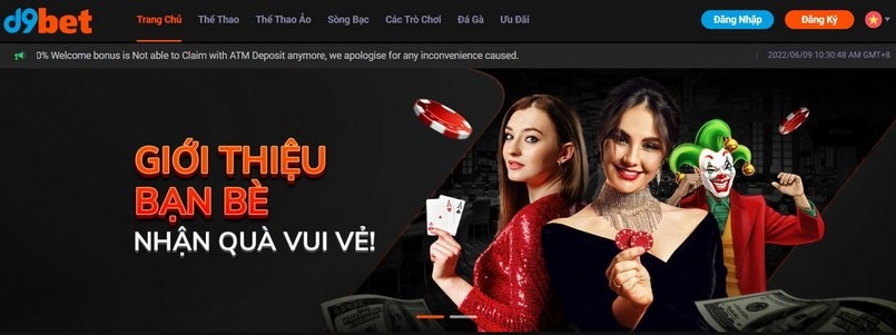 Điều người chơi cần lưu ý khi đăng ký D9bet